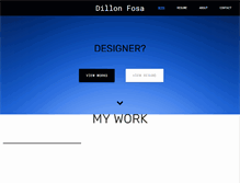 Tablet Screenshot of dillonfosa.com
